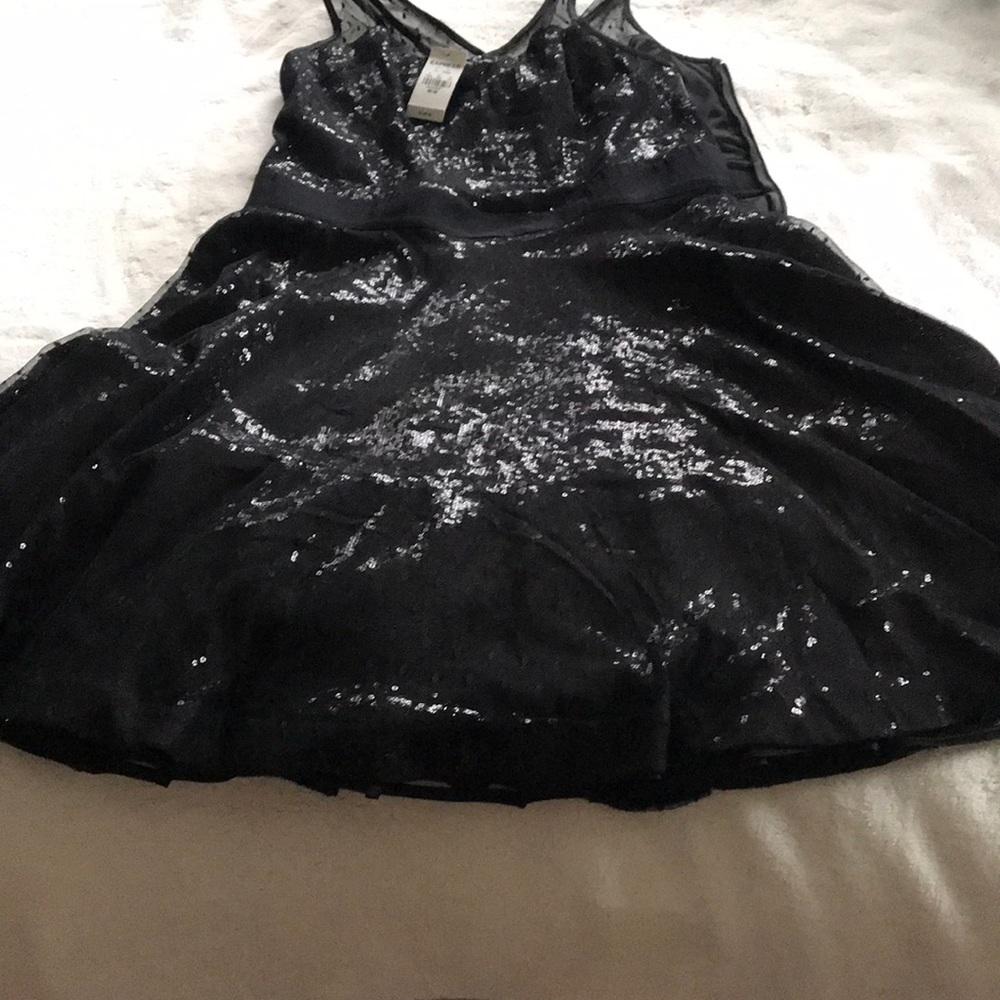 Black short dress express NWT medium